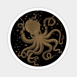 Octopus in the Deep (Dark version) Magnet